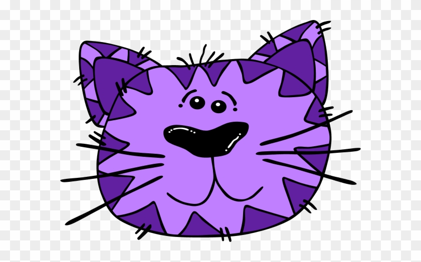 Purple Cat Clipart Clip Art Library - Clip Art Purple Cat #15784