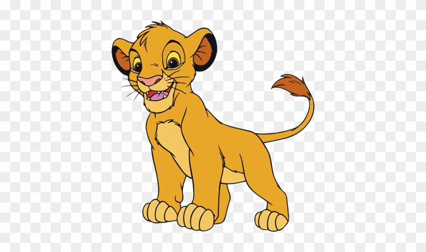 Cub Simba Clipart - Lion King Characters Simba #15801