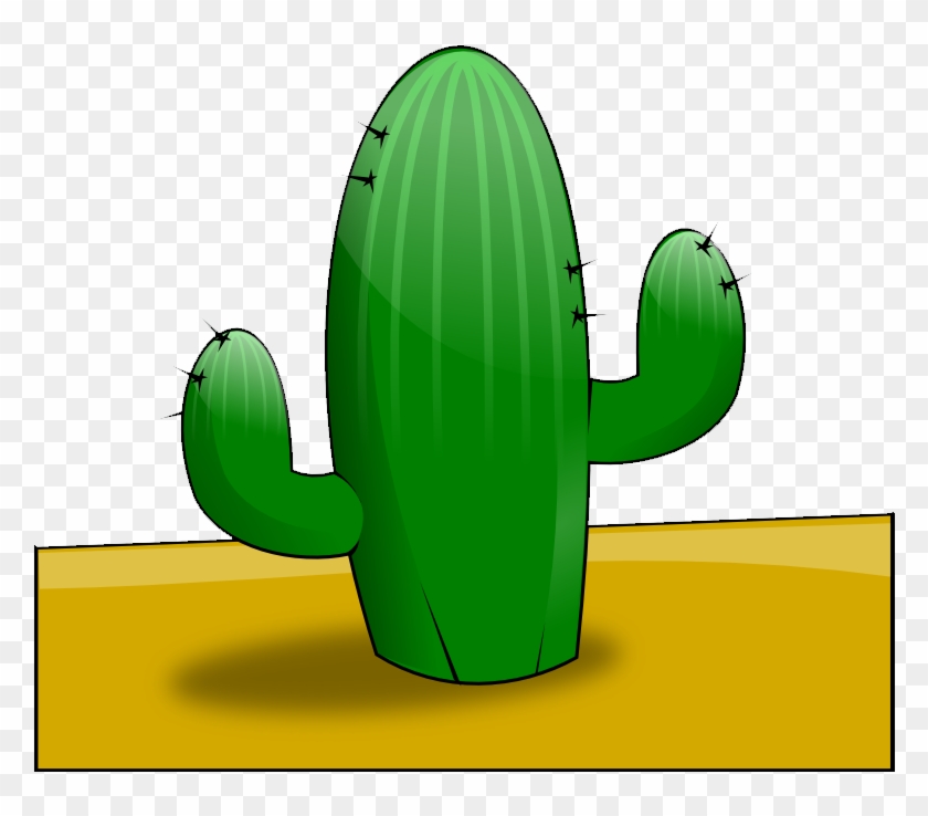 Animated Desert Clipart Clipartfox - Cactus Plant In Desert Clipart #15845