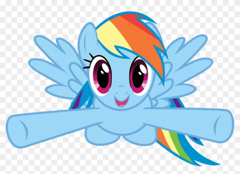 Clipart Of Rainbow Dash - My Little Pony Rainbow Dash Birthday #15858