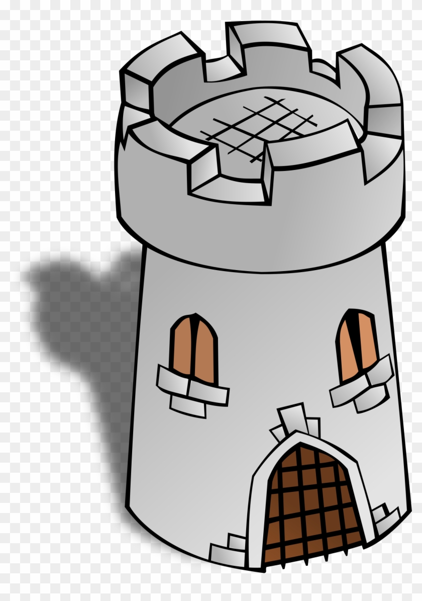 Castle Tower Clipart - Towering Clipart #15883