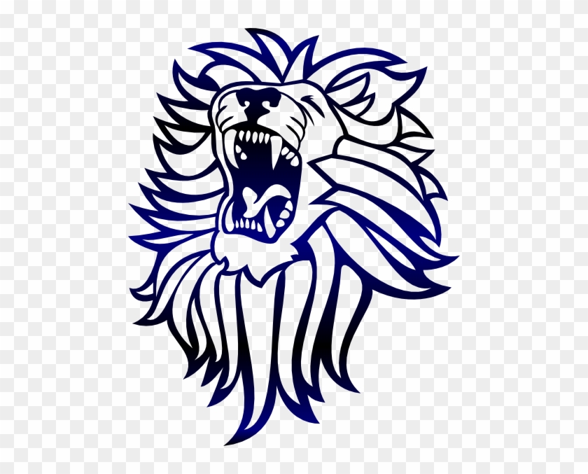 Lion Svg Clip Arts 474 X 597 Px - Roaring Lion Art Art #15917