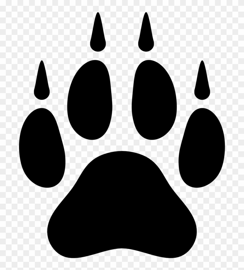 Wolf Paw Clipart Â€“ 101 Clip Art - Wolf Paw Clipart #15926