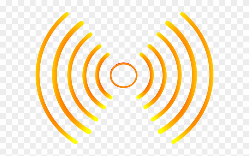 Radio Waves Hpg Clip Art At C - Sound Waves Clipart #15948