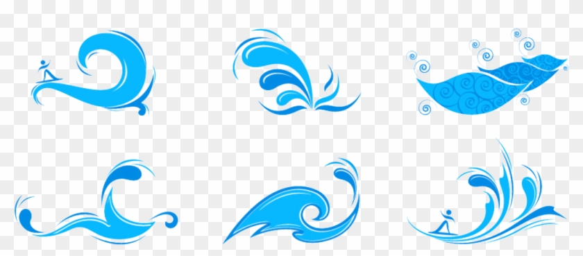 Wind Wave Euclidean Vector Clip Art - Ocean Wave Vector Png #15953