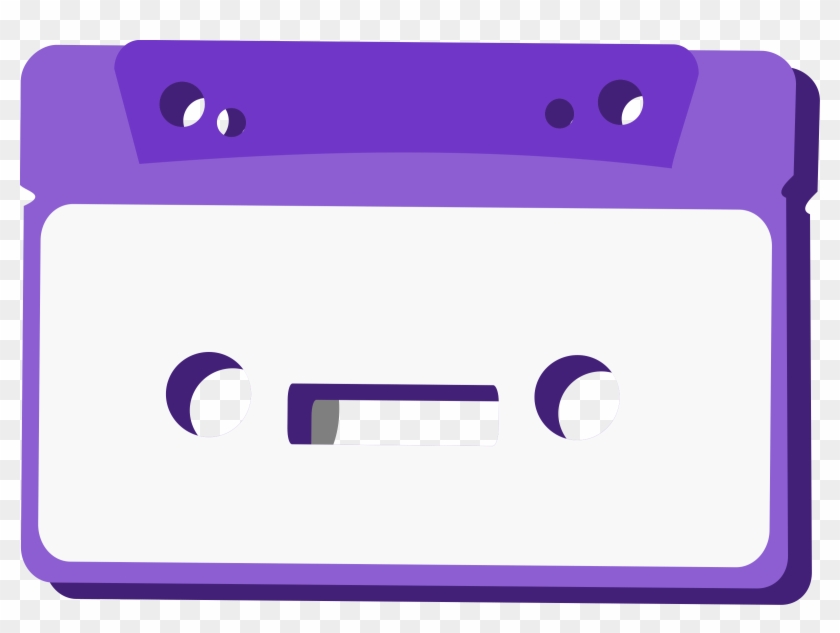 How To Set Use Radio Cassette Svg Vector - Tape Recorder Rectangle #15968