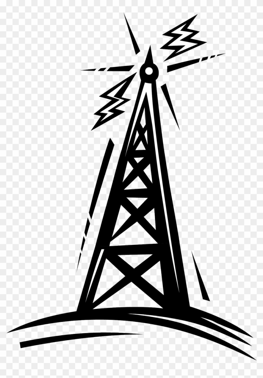 Radio Tower Clip Art Many Interesting Cliparts - Radio Tower Clip Art Transparent Background #15972