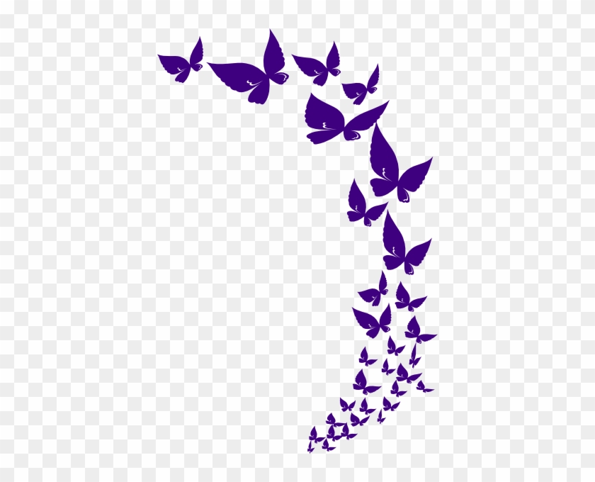 Butterfly Clipart Lavender - Mother's Day Card For Auntie #15971