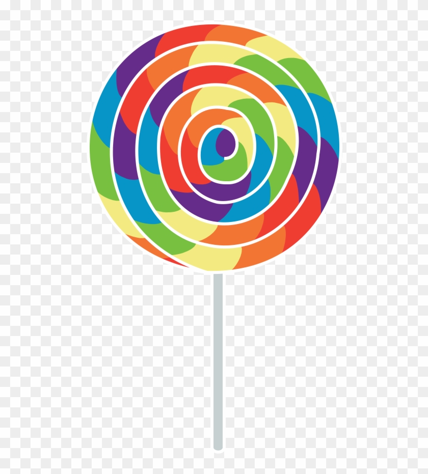 Taste The Rainbowlollipop By Angelkitty17 - Rainbow Lollipop Png #15976