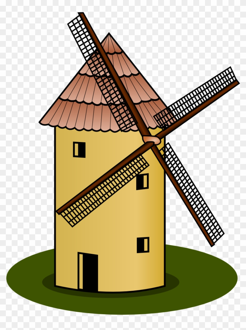 Notes Wind Clipart, Vector Clip Art Online, Royalty - Windmill Clipart #15981