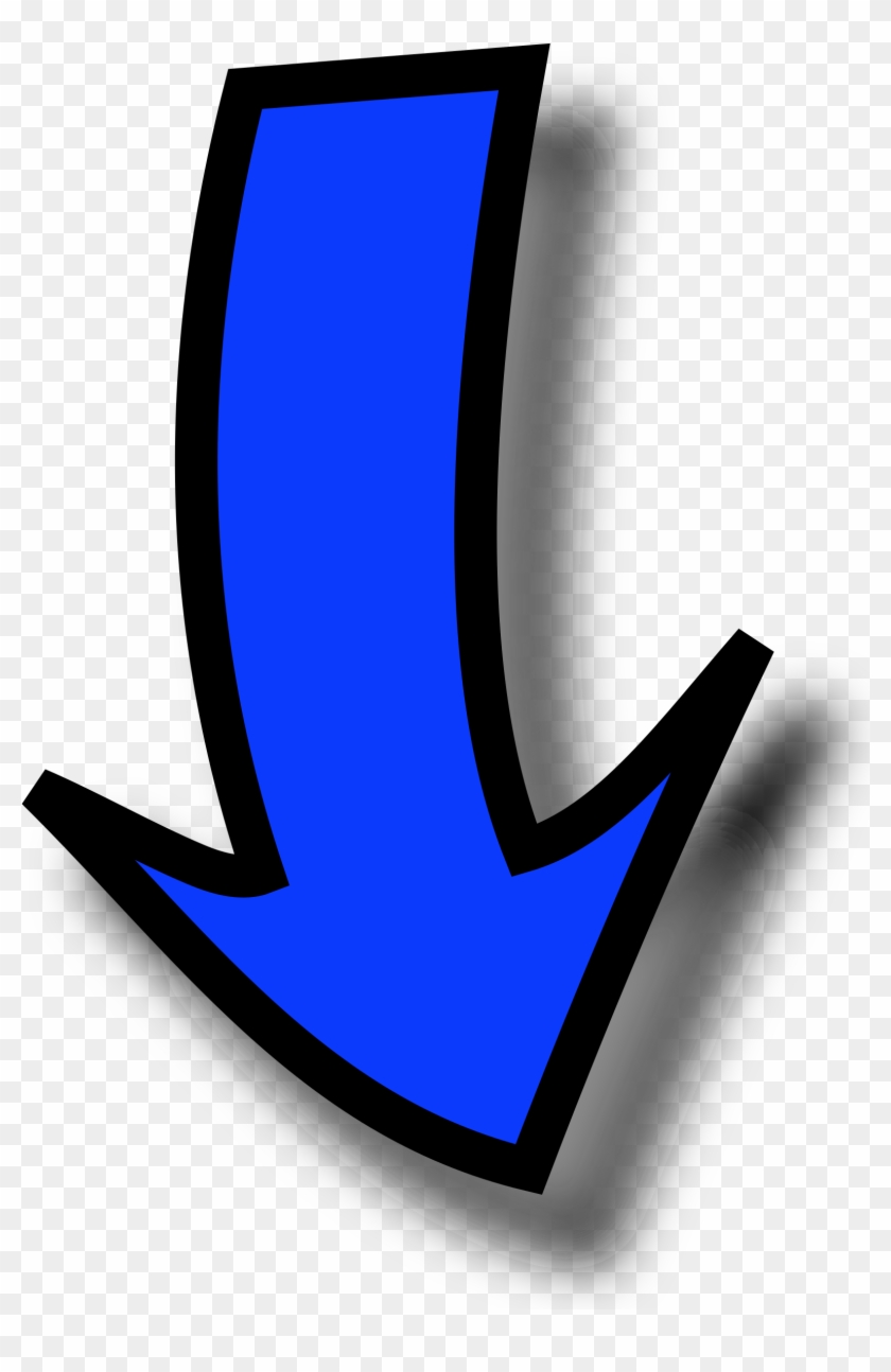 Blue Down Arrows