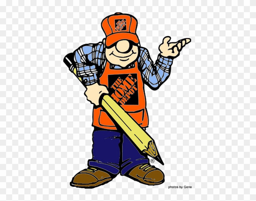 Home Depot Has All Kinds Of Training Programs For Cashiering, - Home Depot Cartoon Man #16029