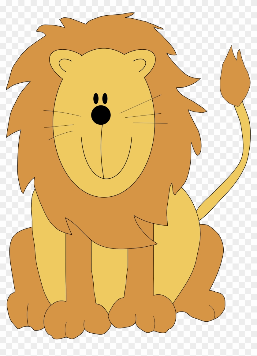 Cartoon Lion By @gdj, Cartoon Lion From Pixabay - Lion Clipart My Cute Graphics #16090