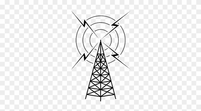 Radio Tower Clip Art - Radio Tower Clipart #16127