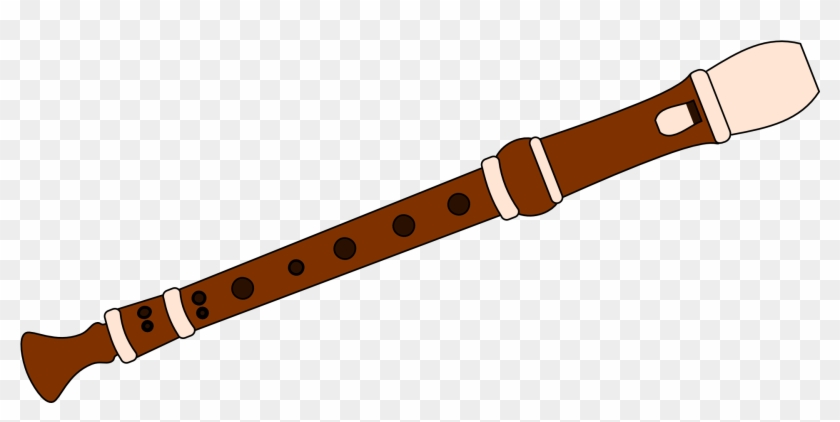 Flute Clip Art - Recorder Clipart #16222