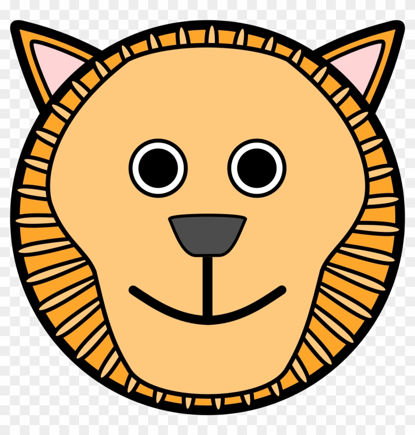 Lion Line Art Clip Art - Lion Line Art Clip Art #16268
