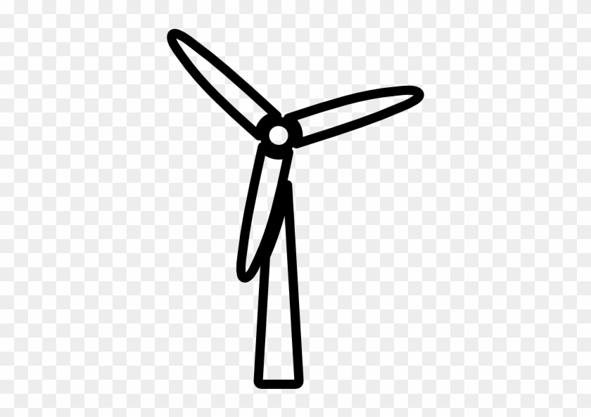 Size - Wind Turbine Outline #16245