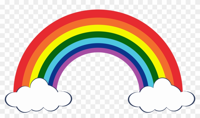 Rainbow Clip Art - Rainbow Stickers For Car #16279