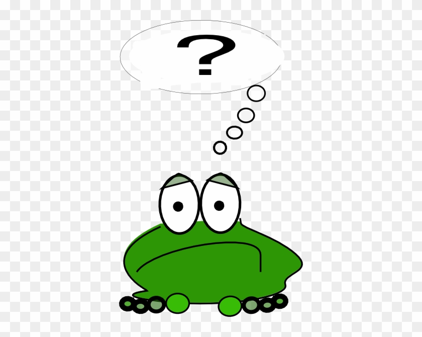 Frog With Question Mark #16282