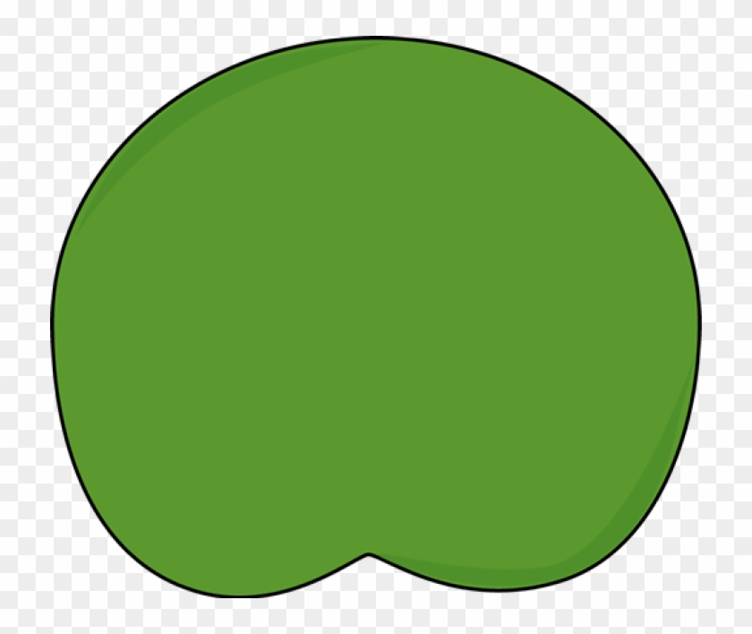 Dark Green Lily Pad - Lily Pad Clipart #16304
