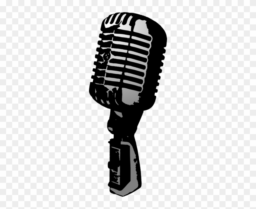 Microphone Clipart Free Images - Mic Clip Art Black And White #16286