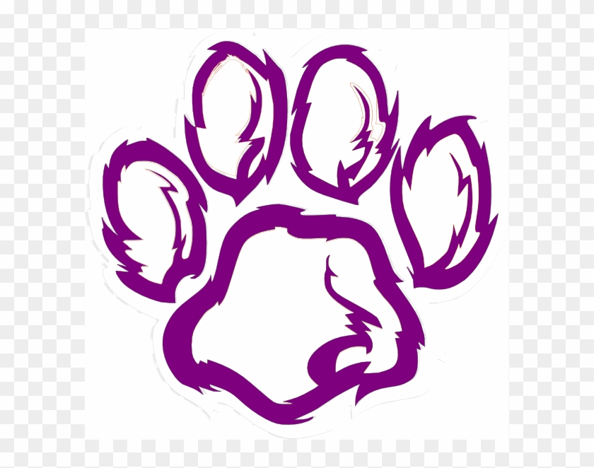 Bobcat Clipart Tiger Paw - Bear Paw Transparent Background #16309