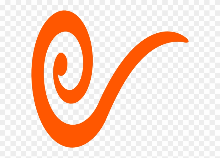 Orangeswirlisolid Clip Art At Clkercom Vector Online - Clip Art #16311