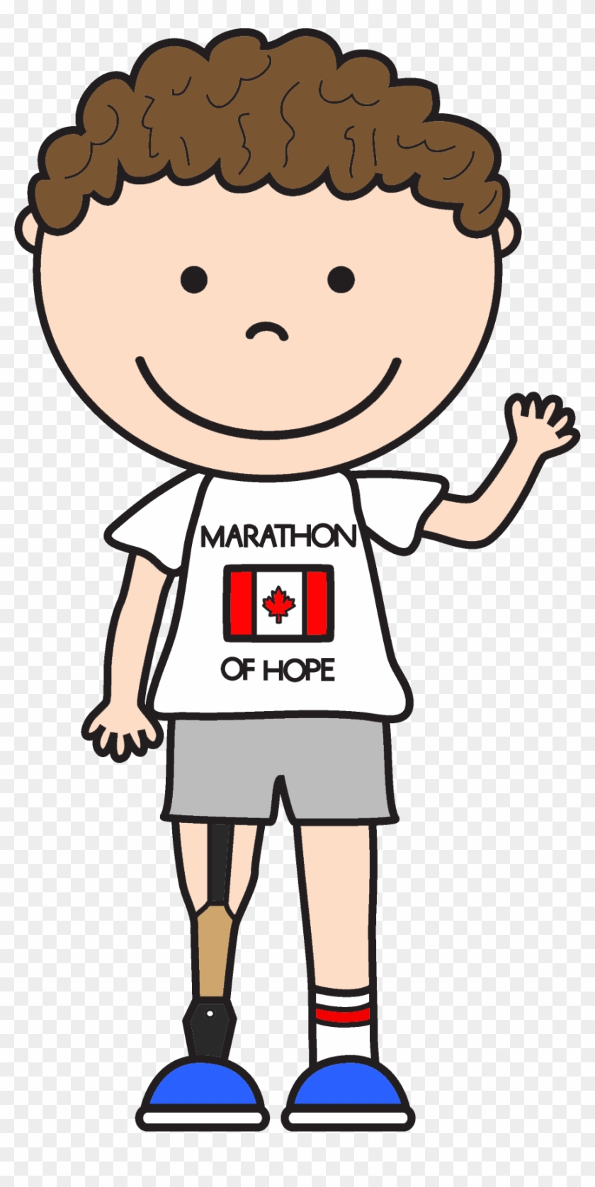 Terry Fox Clipart - Terry Fox Video For Kids #16344