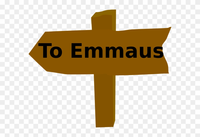 To Emmaus Clip Art At Clker - Road To Emmaus Cartoon #16357