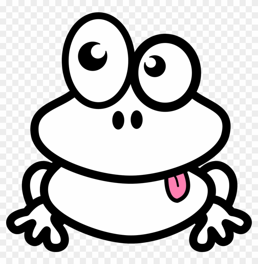 Frog Black And White Frog Clip Art Images Black And - El Viento En Los  Sauces [book] - Free Transparent PNG Clipart Images Download