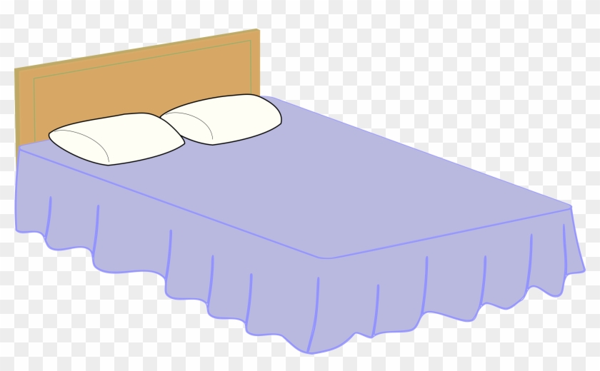 Queen Size Beds Clip Art Cliparts - Queen Size Bed Clipart #16476