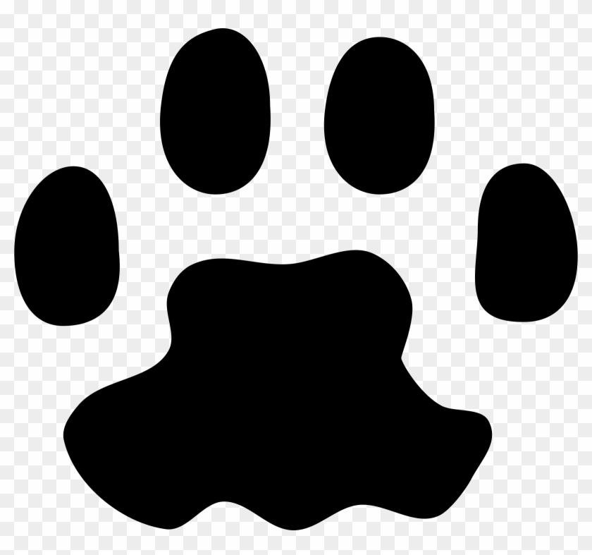 Cat Paw Clip Art Dire8b66t - Cat Paw Print Vector #16507