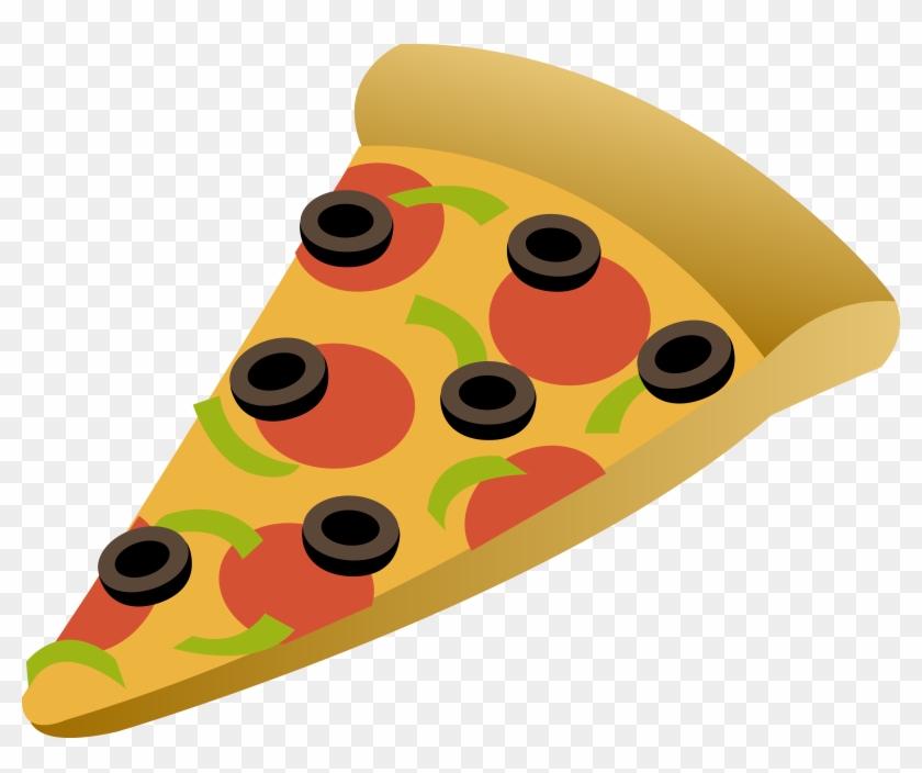 Animated - Slice Of Pizza Cartoon #16520