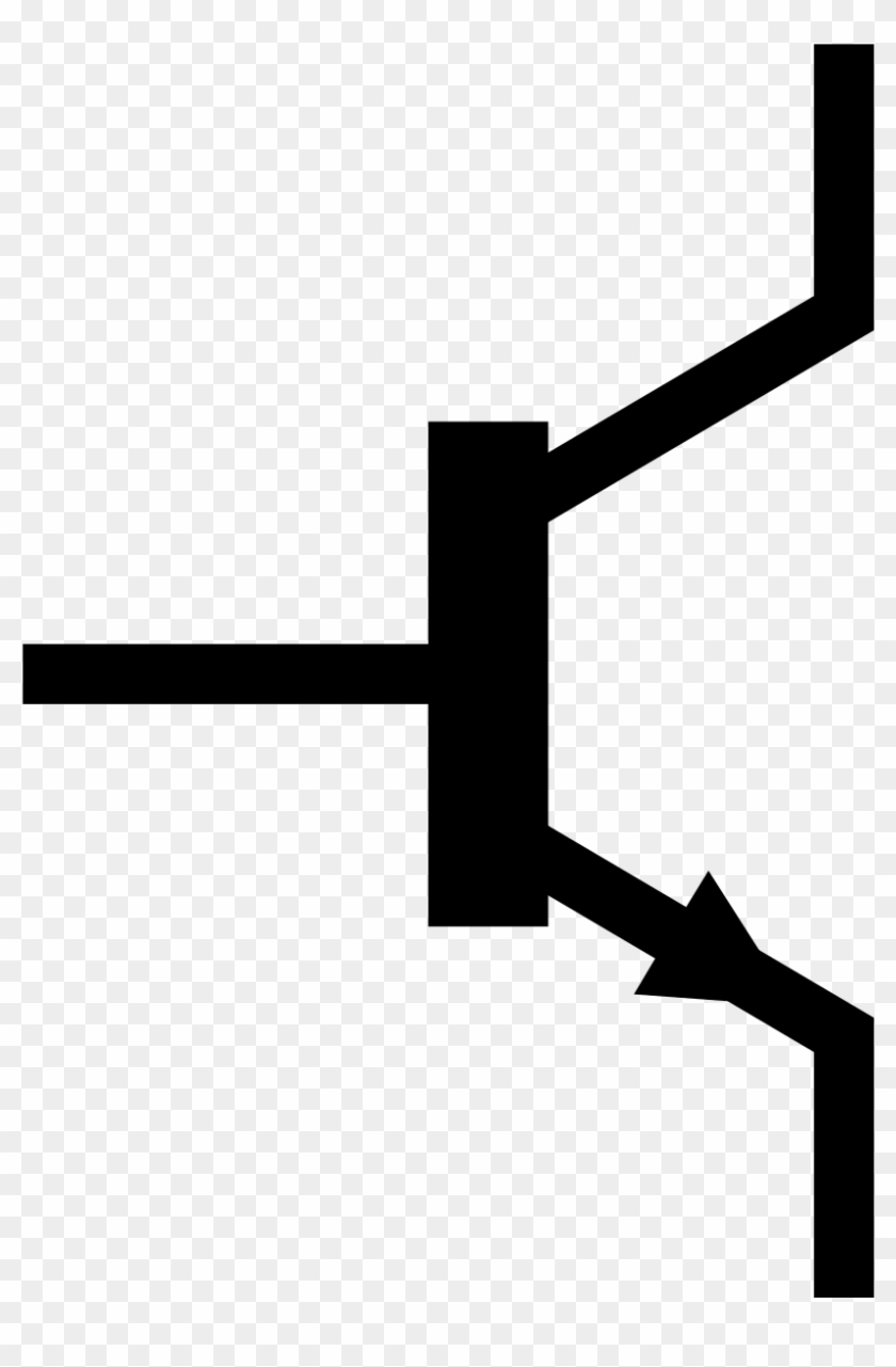 Transistor Icon - Transistor Circuit Symbol #16524