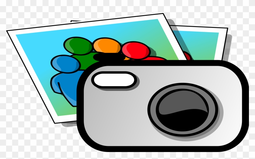 Free Vector Photo Camera Clip Art - Camera Clip Art #16530