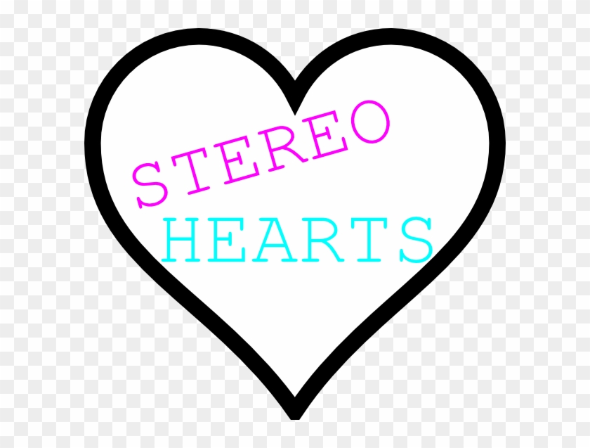 My Stereo Heartttt Clip Art - Heart Template Printable #16559