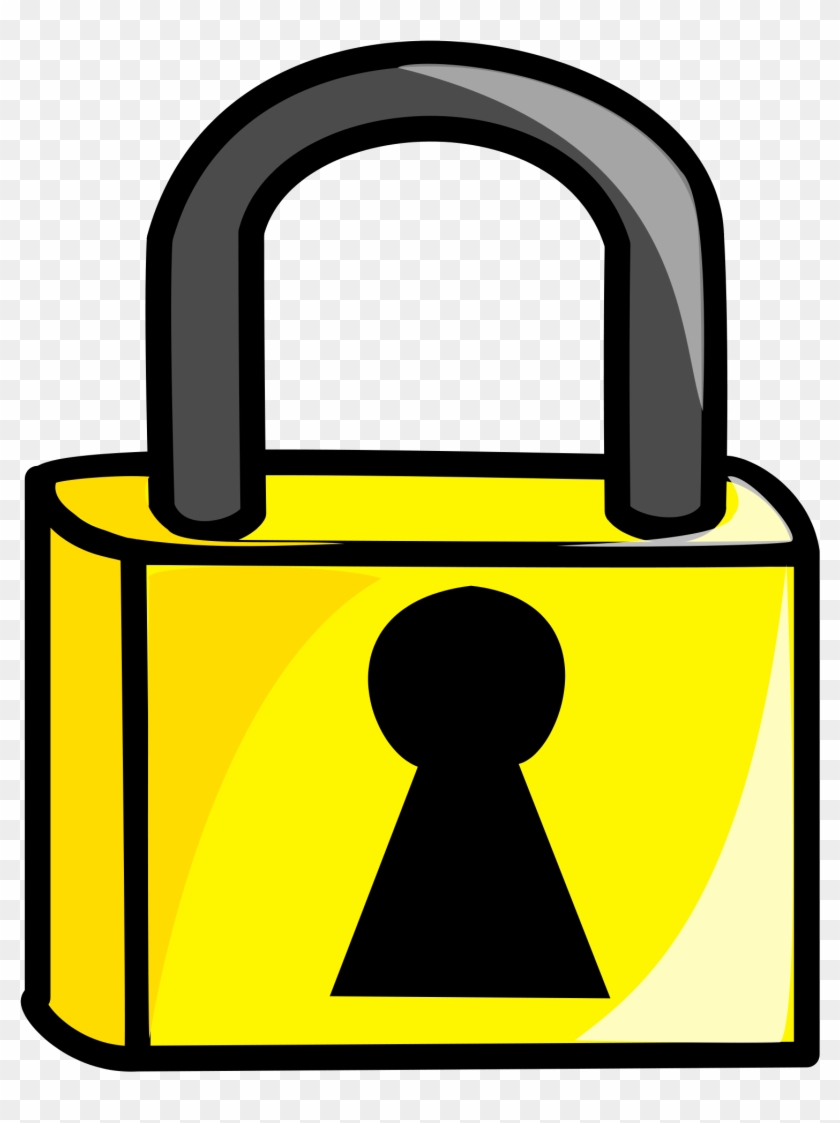Security Clip Art Many Interesting Cliparts - Clipart Of Lock #16653