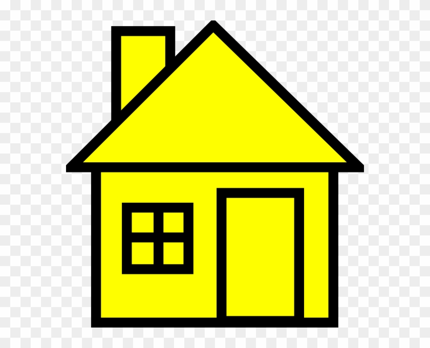 Yellow House Clipart - Yellow House Clipart #16682