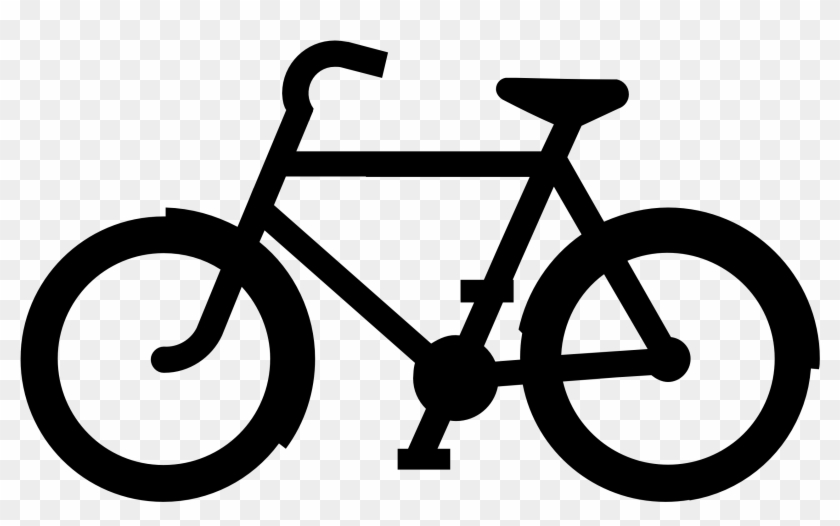 Cycling Bike Clip Art Bicycle Clipart 2 Clipartcow - Black And White Bike #16692