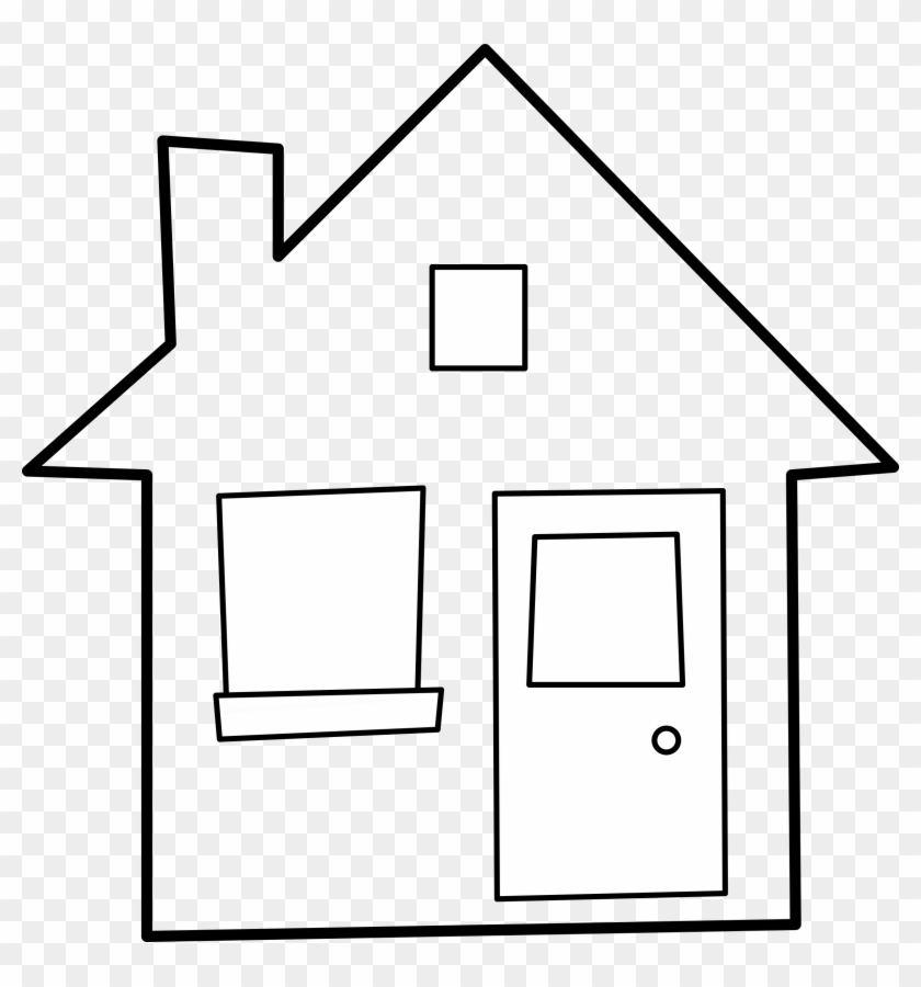 House Outline Cliparts - House Outline #16721