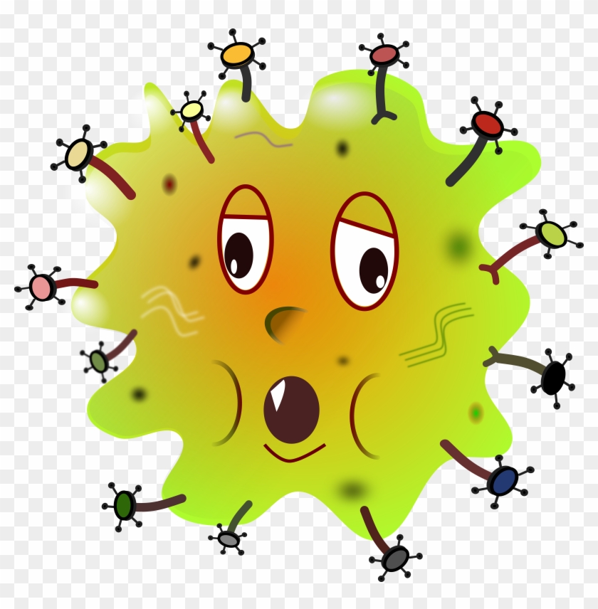 Bacteria Clipart Clip Art Library - Germ Png #16765