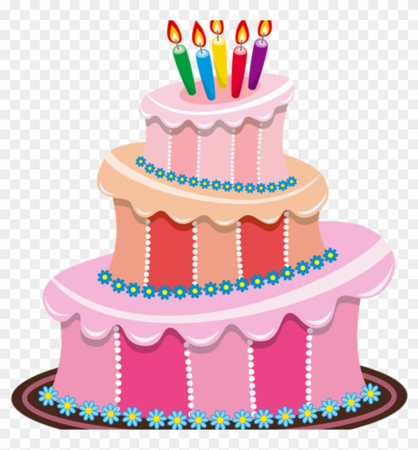 Birthday Cake Clip Art Free Cute Birthday Cake Clipart - Cake Png #16775