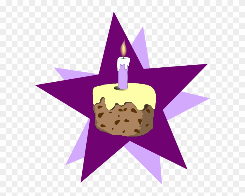 Cake Clipart Purple #16799