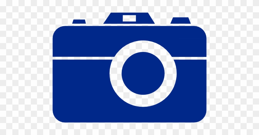 Clipart Of Camera - Blue Camera Vector Png #16811