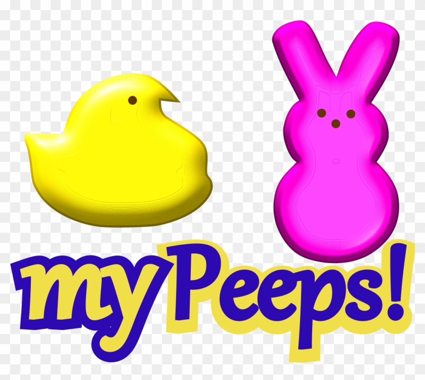 Peeps Clipart - Peeps Chicks And Bunnies #16826