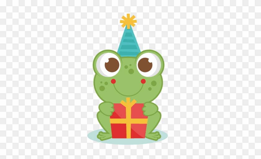 Graphics For Cute Birthday Clip Art Graphics - Birthday Frog #16831