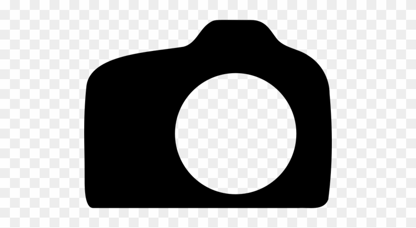 Security Camera Clipart - Vector Dslr Logo Black #16907