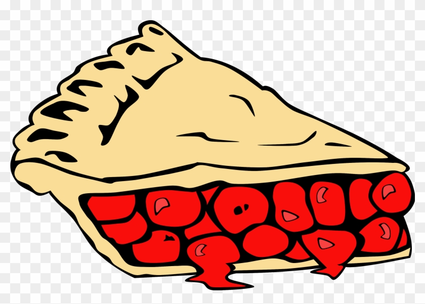 Chicken Slice Cliparts - Cherry Pie Clipart #16976