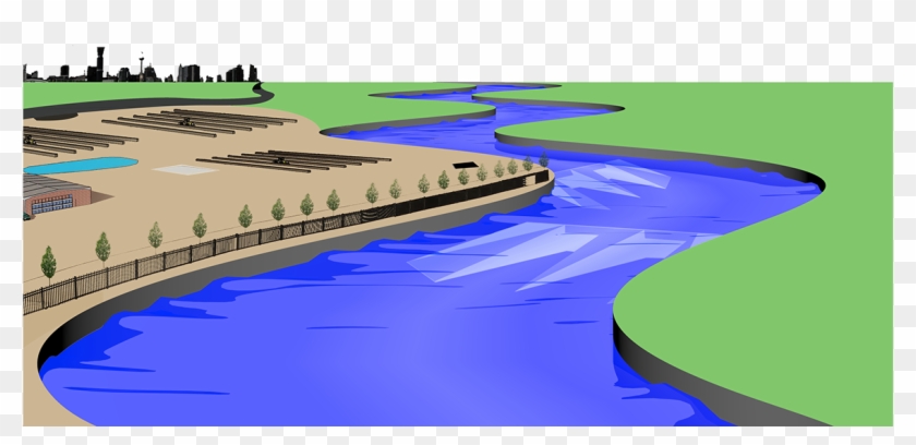 Desktop Wallpaper River Clip Art - River Water Transparent River Clipart #16981