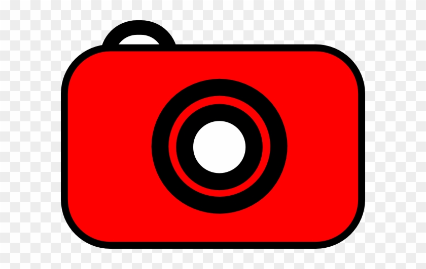 Camera Clipart Red - Camera Red Clip Art #16998